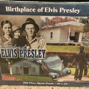 Birthplace of Elvis Presley 500 Piece Jigsaw Puzzle 18”X24”